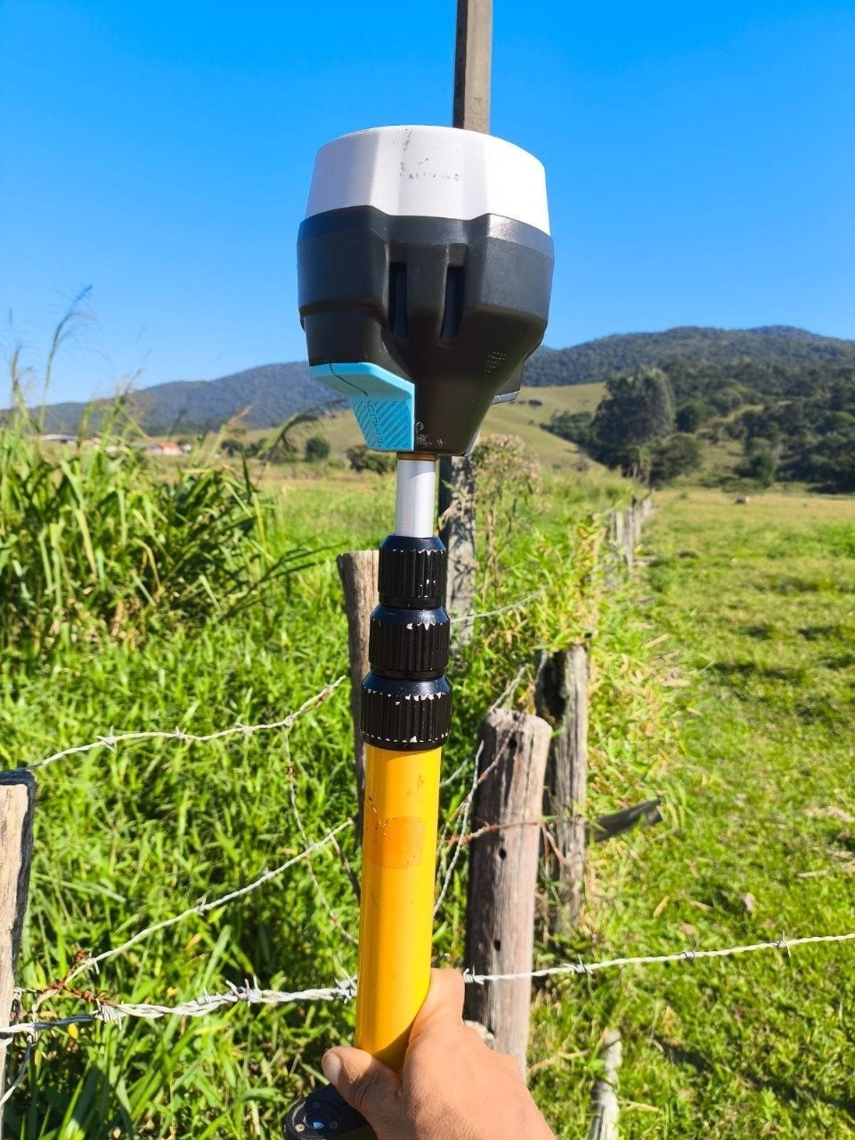 Regularização de imóveis com levantamento GNSS rural em Palhoça SC